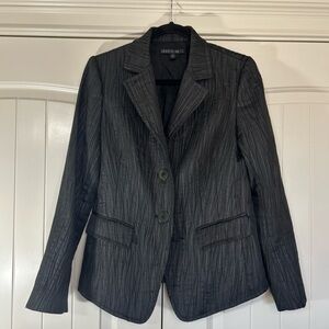 - Lafayette 148 New York Black Tailored Blazer.Size 4.Professional Dress. Career